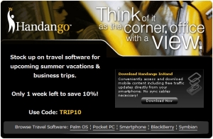 Handango Sale