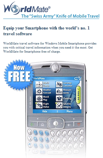 WorldMate 2007 sp