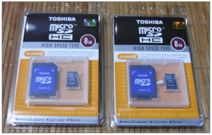 Toshiba microSDHC 8GB