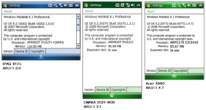 Acer X960 WM6.1 AKU1.4.7