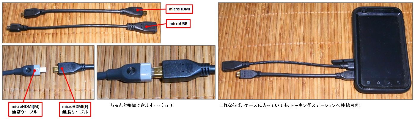ATRIX 4G Extension cable