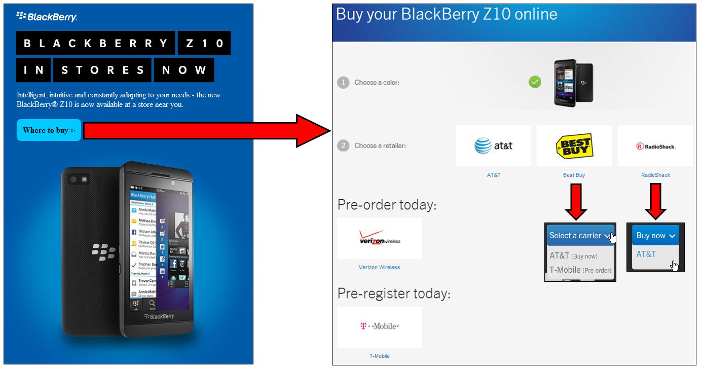 BB Z10 USA
