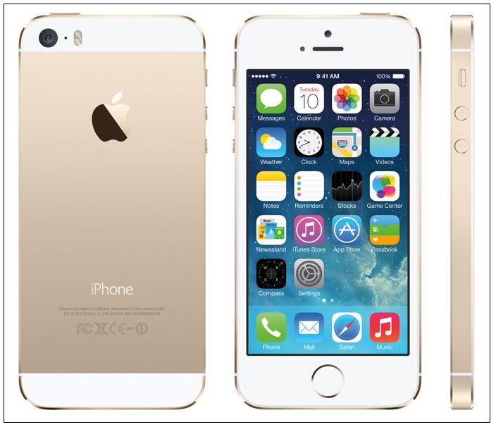 iPhone 5S Gold 2